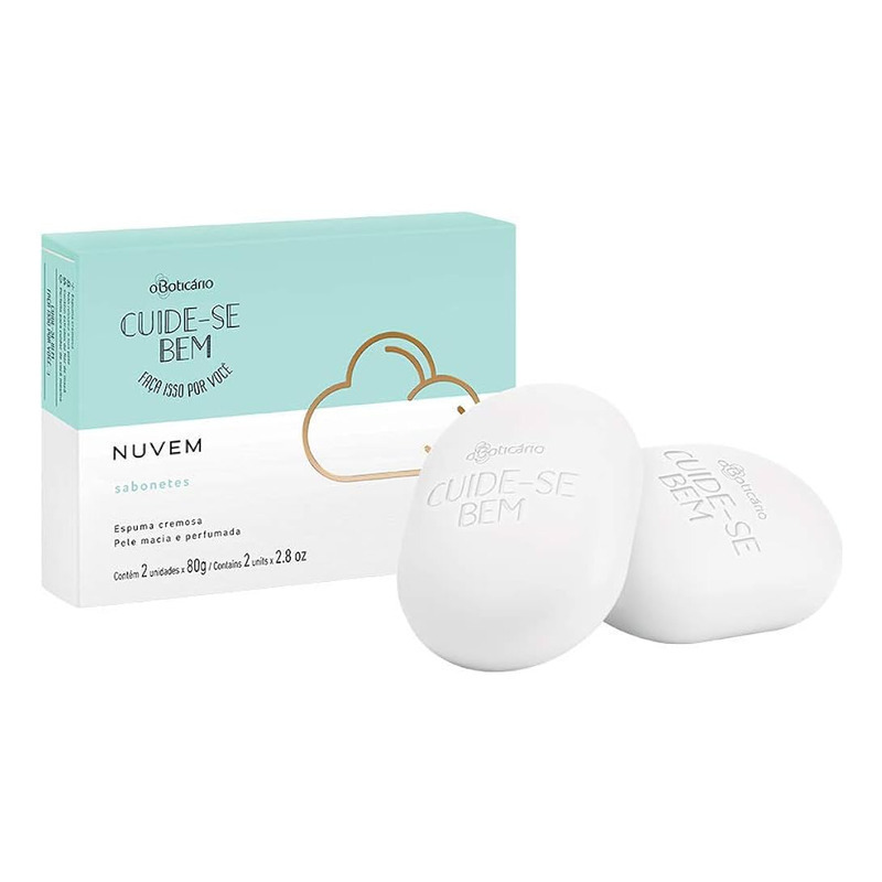 Jabón en Barra Nube 2x80 g