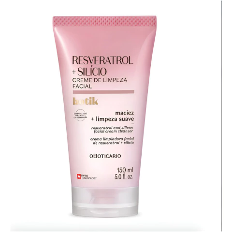 Botik Crema de Limpieza Facial Reservatrol + Silicio 150 ml