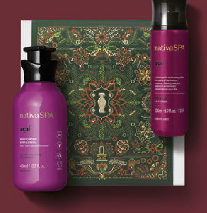 Nativa Spa Açaí Natal: loción y body splash