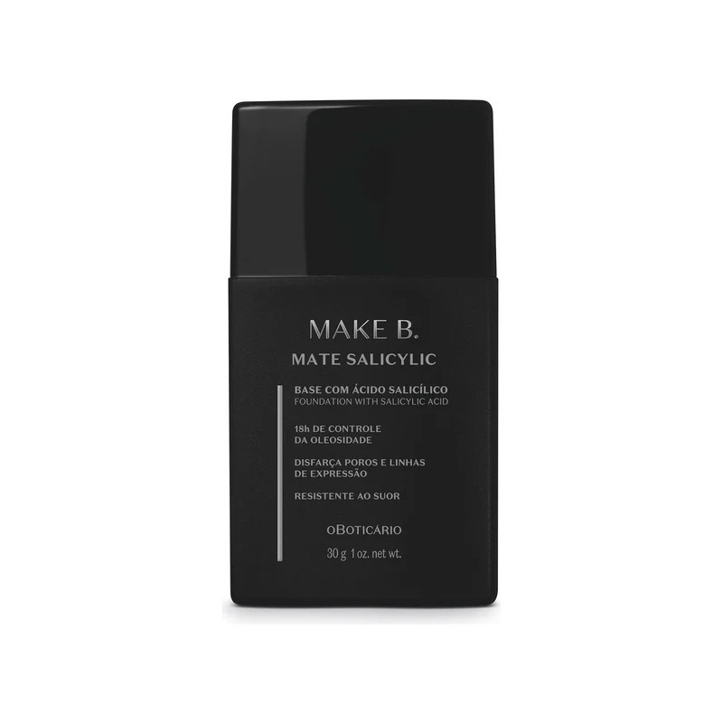 Make B Base Líquida Mate Salicílico Cor 110 30 g